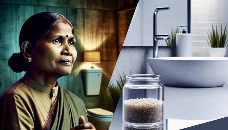 Can You Flush Rice Down the Toilet? Grain Expansion Problem