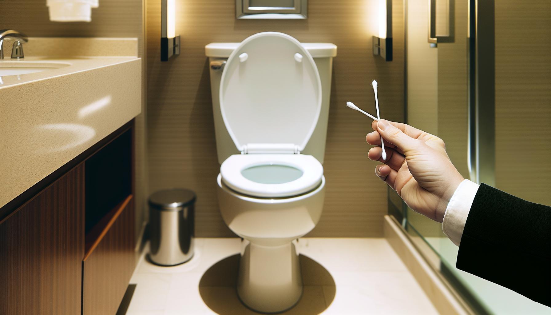 Can You Flush Q-Tips? Cotton Swab Clog Dangers 1 Can You Flush Q-Tips? Cotton Swab Clog Dangers