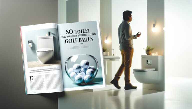Toilet You Can Flush Golf Balls Down? Extreme Testing