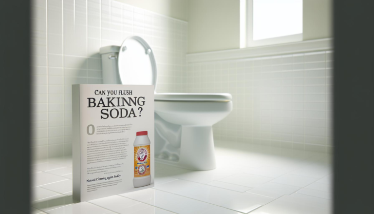 Can You Flush Baking Soda? Natural Cleaning Agent Safety