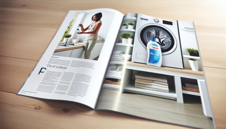 How Much Descaler to Use in Bosch Washing Machine? Appliance Care