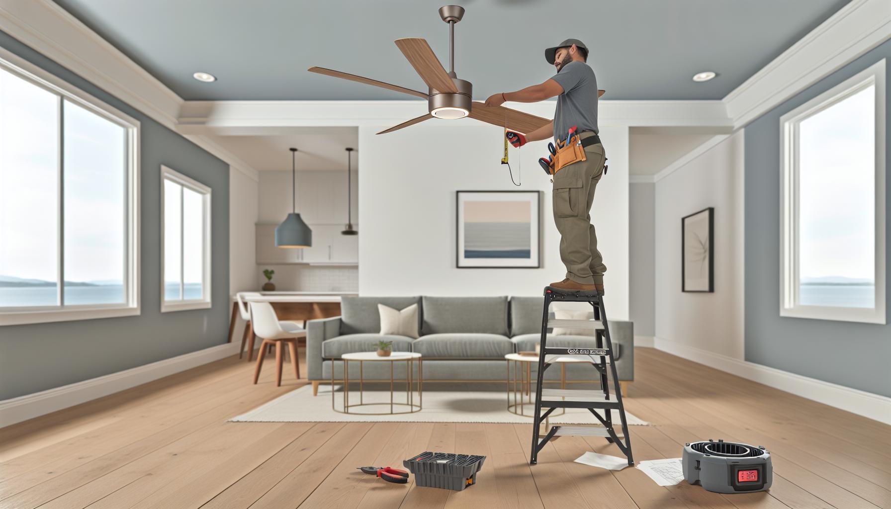 Can You Make a Ceiling Fan Flush Mount? Installation Guide 3 Assessing Ceiling Fan Compatibility for Flush Mount Installation
