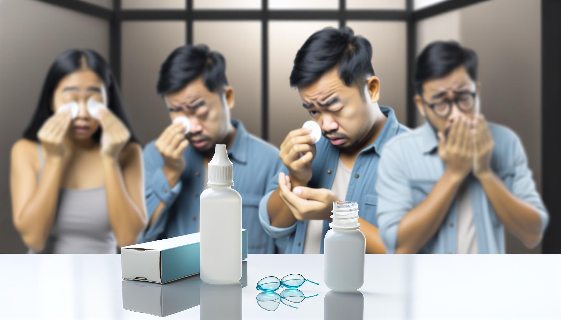 Common Risks of Using Contact Solution for Eye Irritation