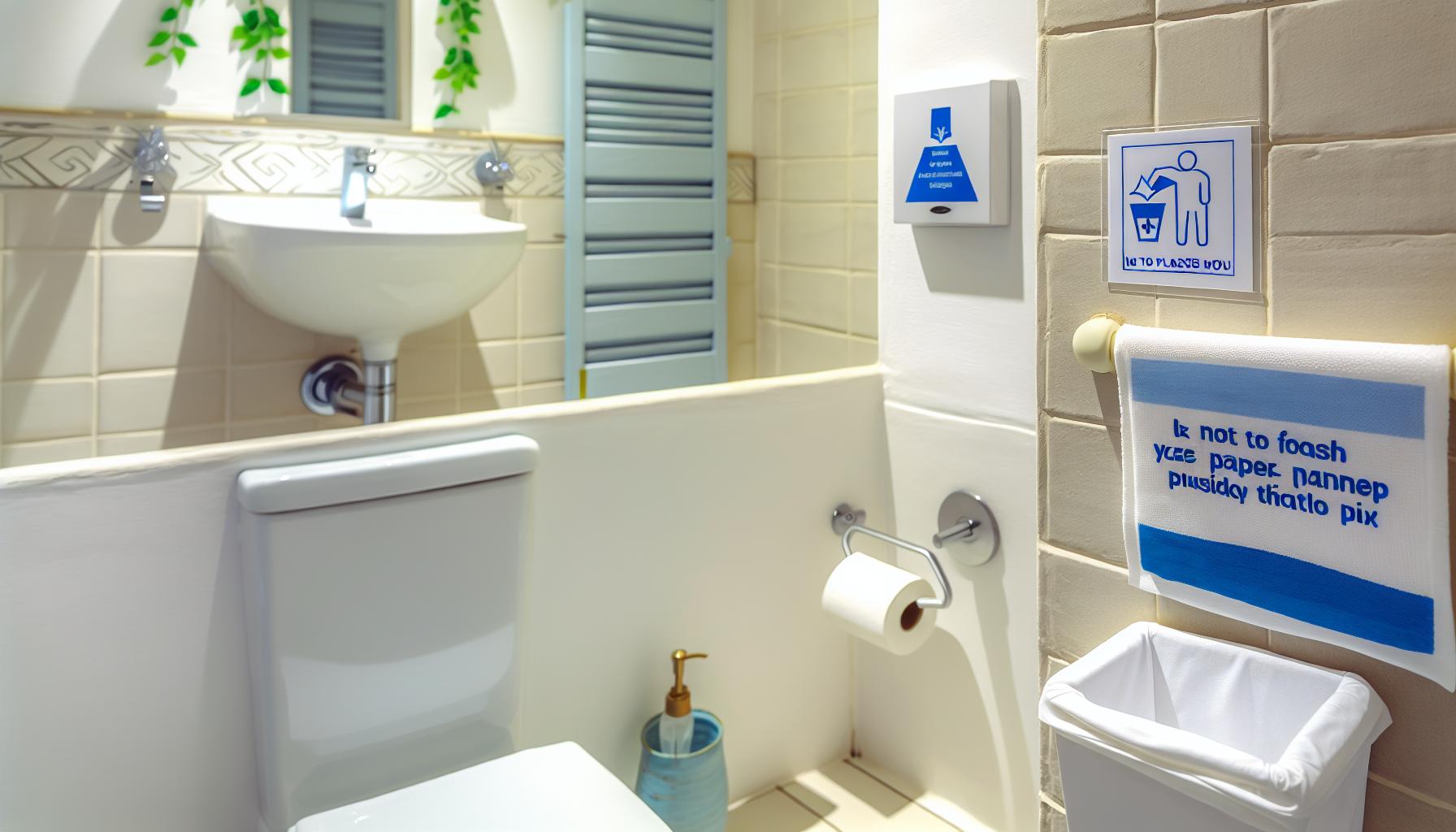 Can You Flush Toilet Paper in Greece? Travel Essential Tips 5 Common Signs and Tips to follow in Greek Bathrooms