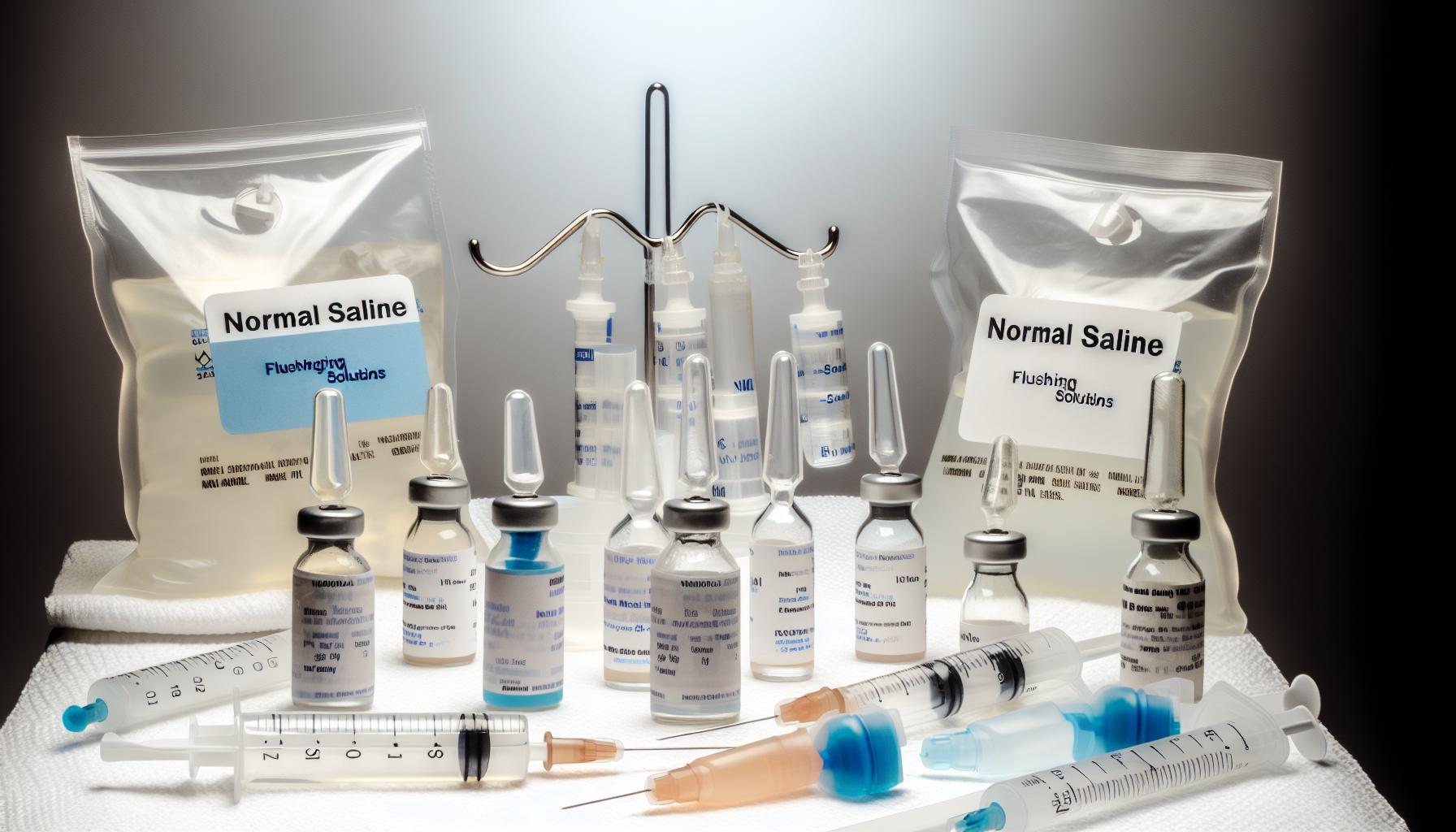 Comparing Normal Saline to Other Flushing Solutions