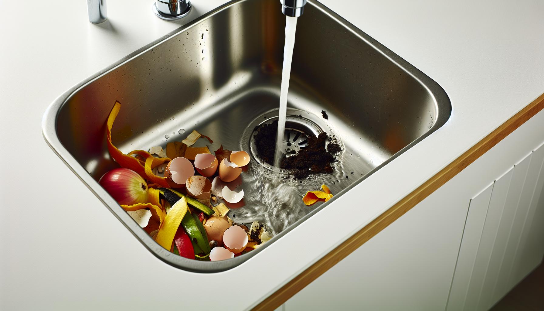 Environmental Impact of Flushing Food Waste