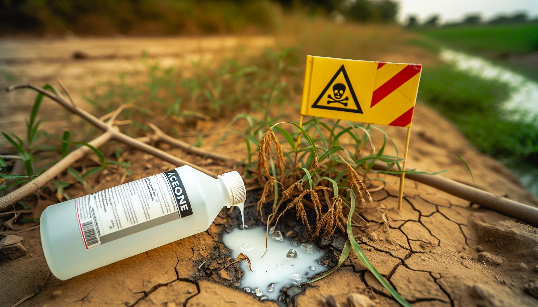 Environmental Risks of Improper Acetone Disposal
