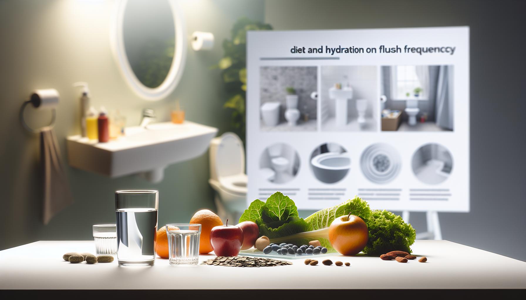 How Diet and Hydration‍ Impact Flush ‌Frequency