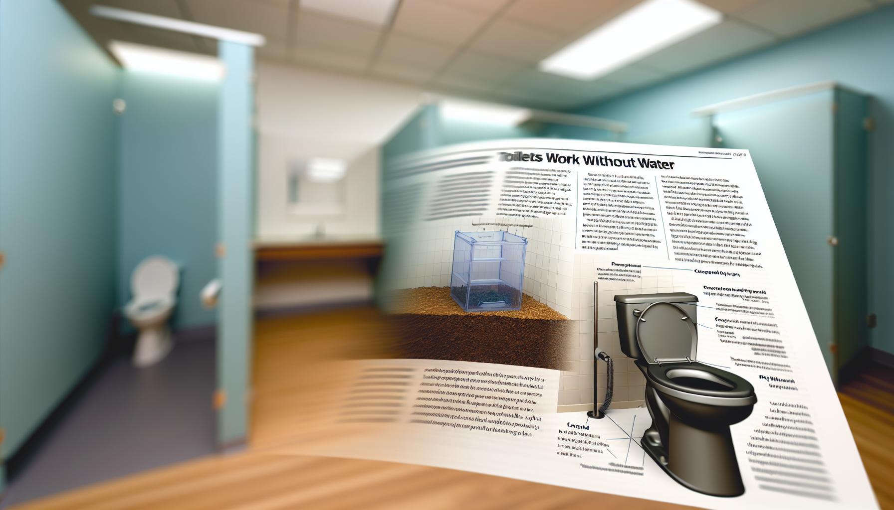 How Toilets Work Without Water‌ Explained