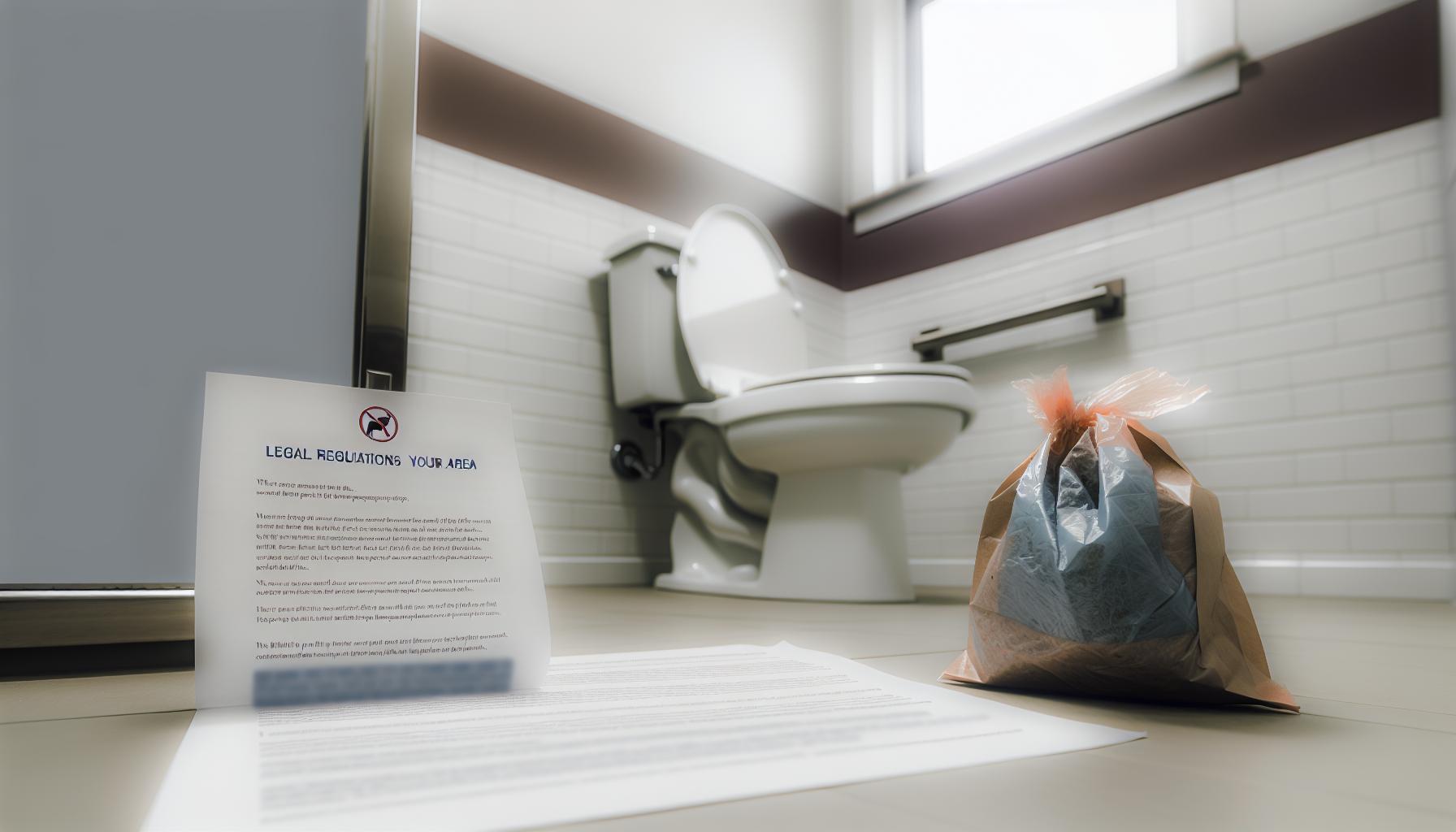 Legal Regulations on⁤ Flushing ⁤Pet Waste in Your ⁤Area