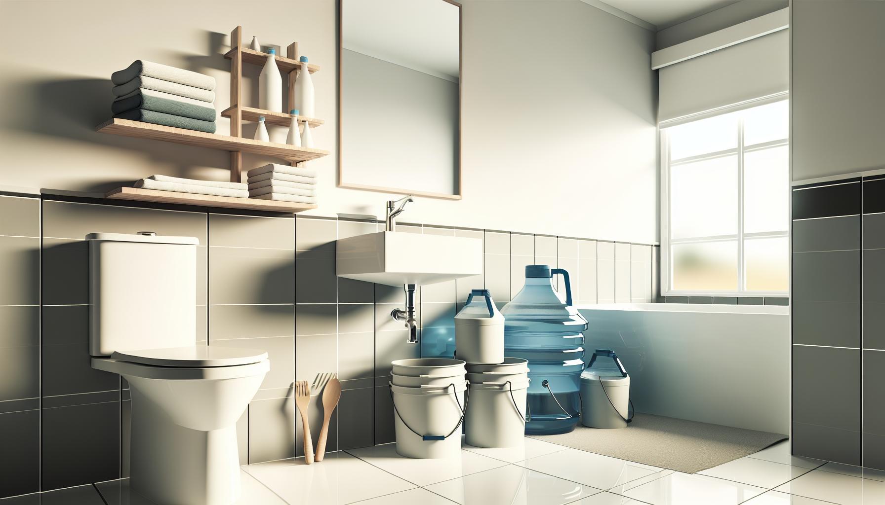 Preparing⁢ Your Bathroom ahead​ of water Interruptions