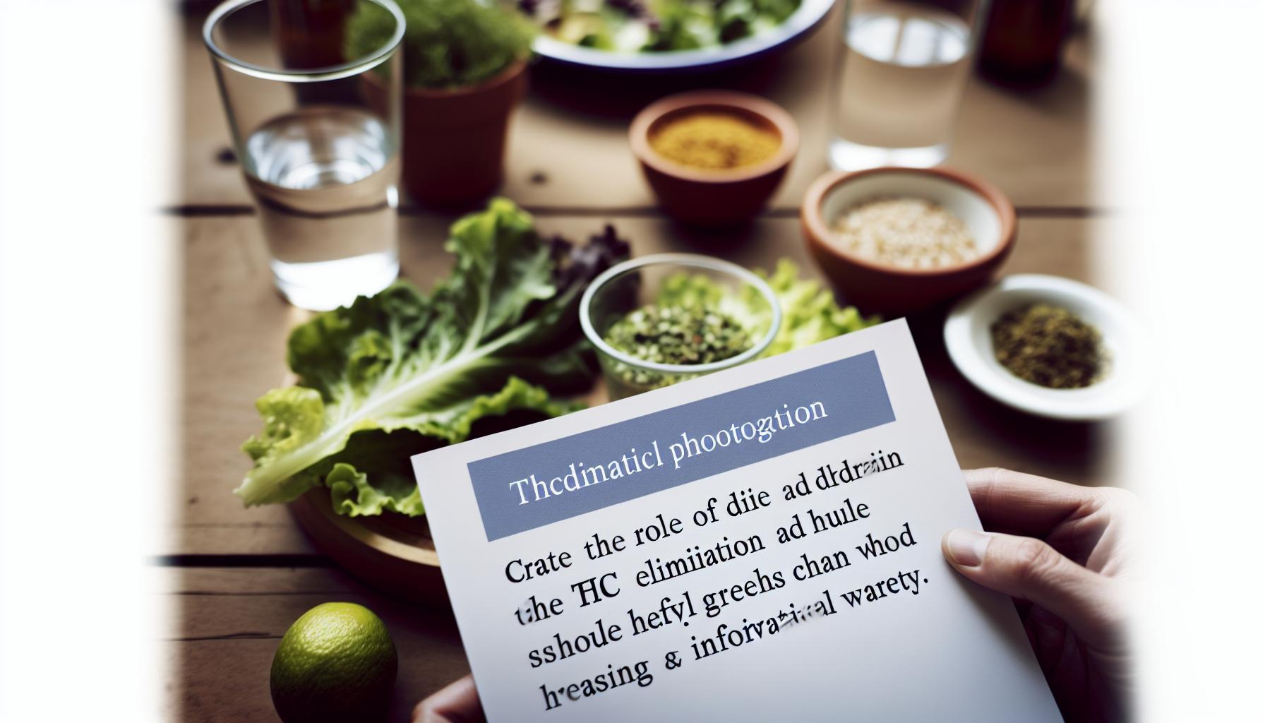 Can You Flush THC Out of Your System Quickly? Detox Reality 6 The Role of Diet and Hydration in THC Elimination