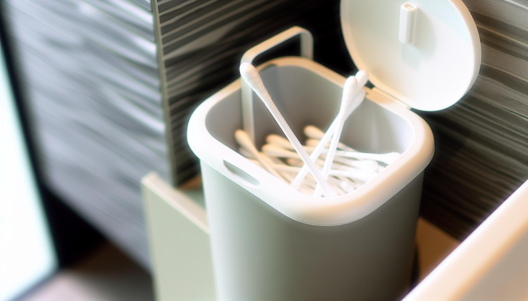 Can You Flush Q-Tips? Cotton Swab Clog Dangers 7 Safe Disposal Methods for Q-Tips and Cotton Swabs