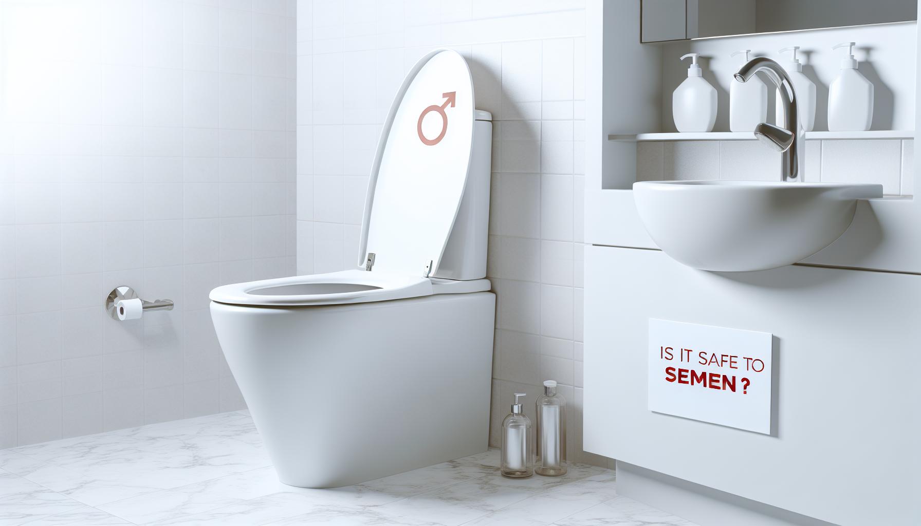 Can You Flush Semen? Bodily Fluid Disposal Facts 1 Is It Safe to Flush Semen down the toilet?