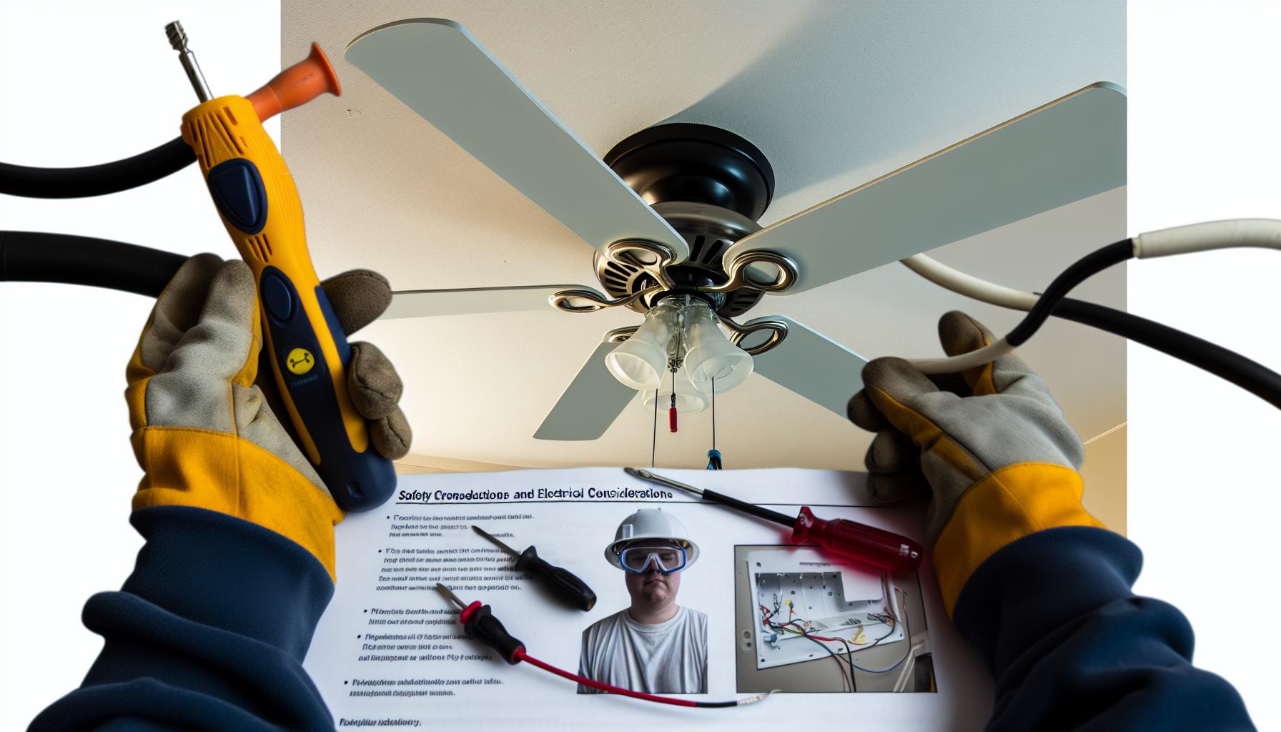Can You Make a Ceiling Fan Flush Mount? Installation Guide 6 Safety Precautions and Electrical Considerations for Flush Mount Fans