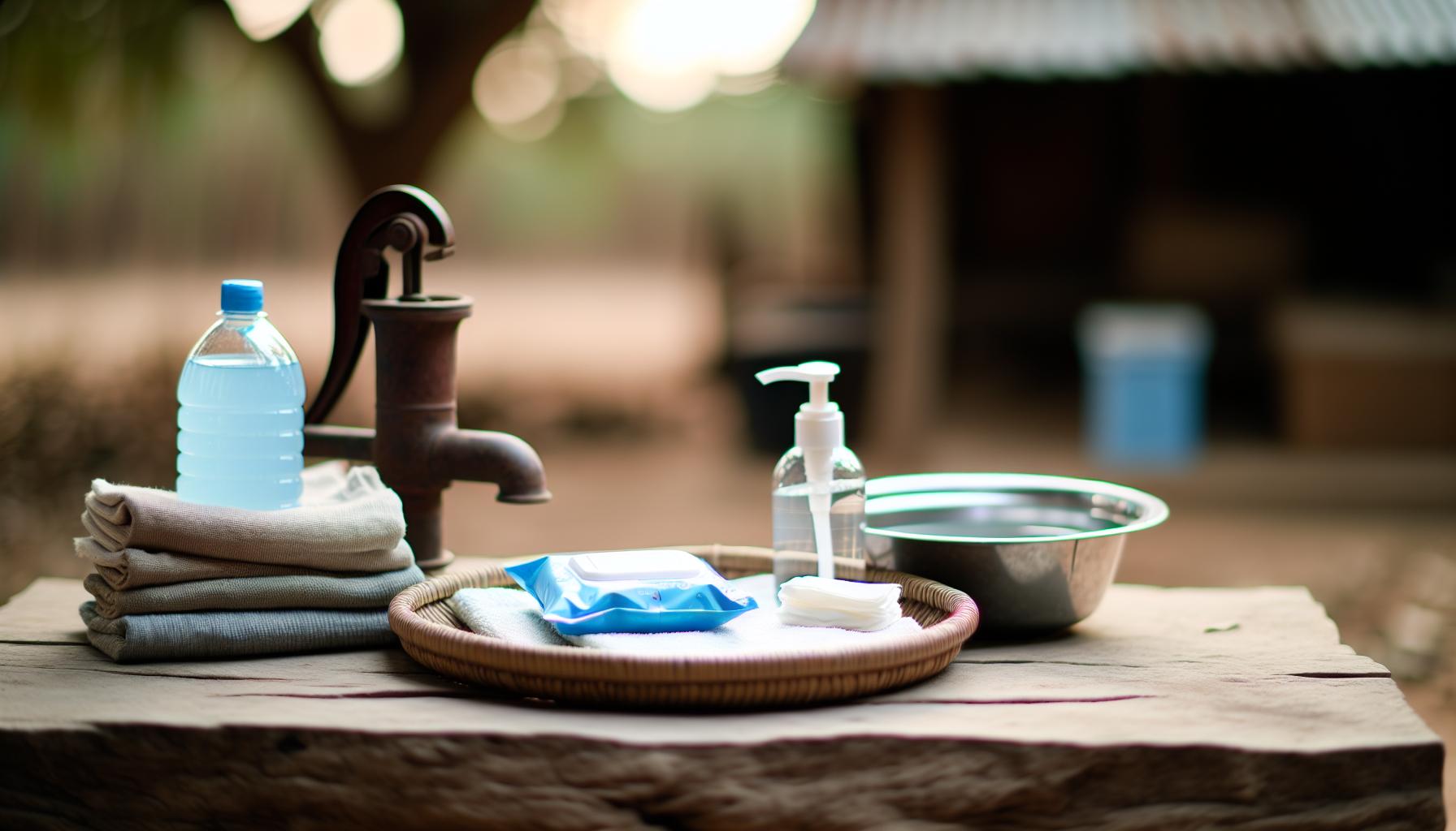 Tips to Maintain Hygiene Without Running Water