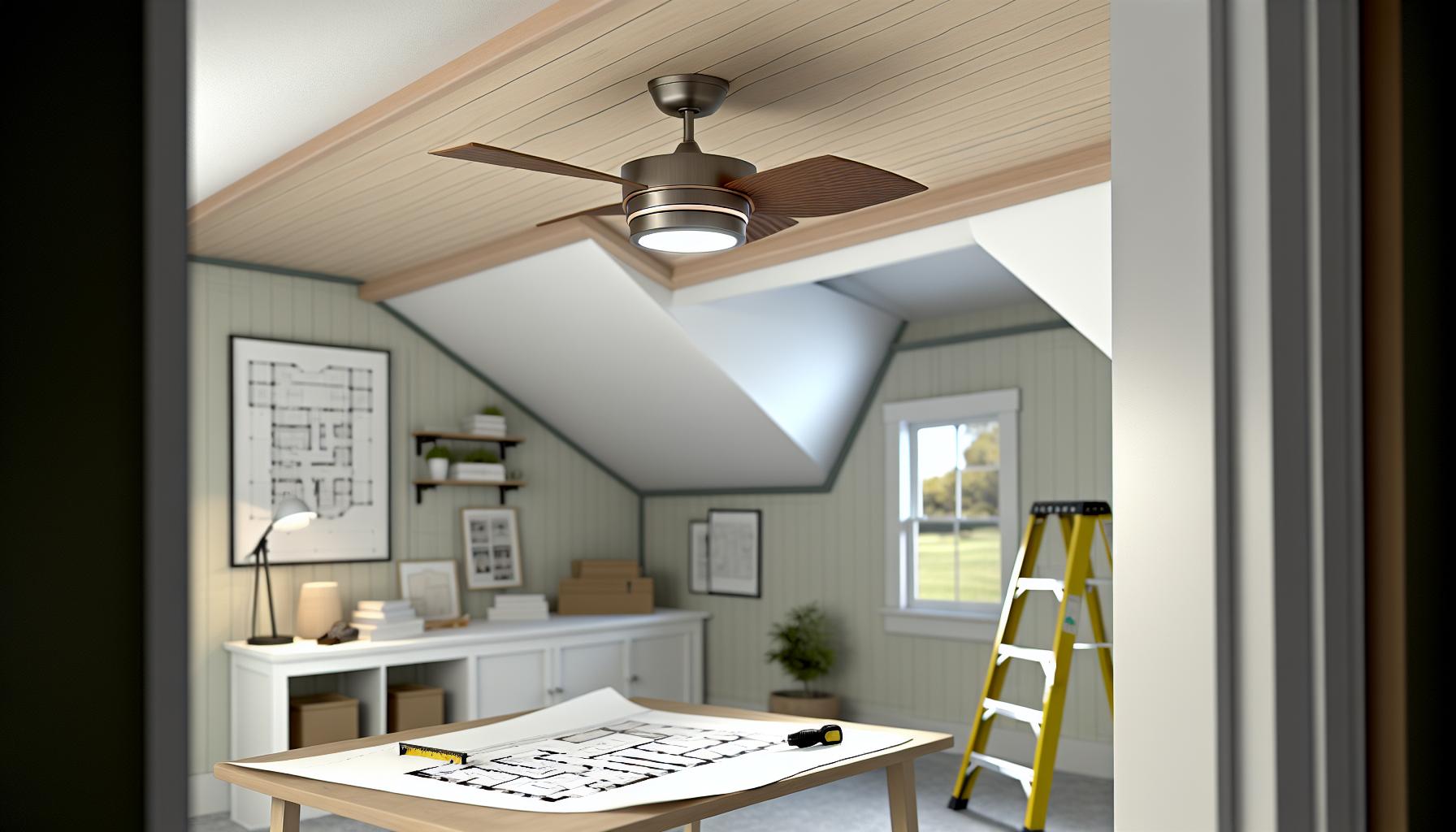 Can You Put a Flush Mount Fan on a Sloped Ceiling? Install 2 Understanding Flush Mount Fans and Sloped Ceilings