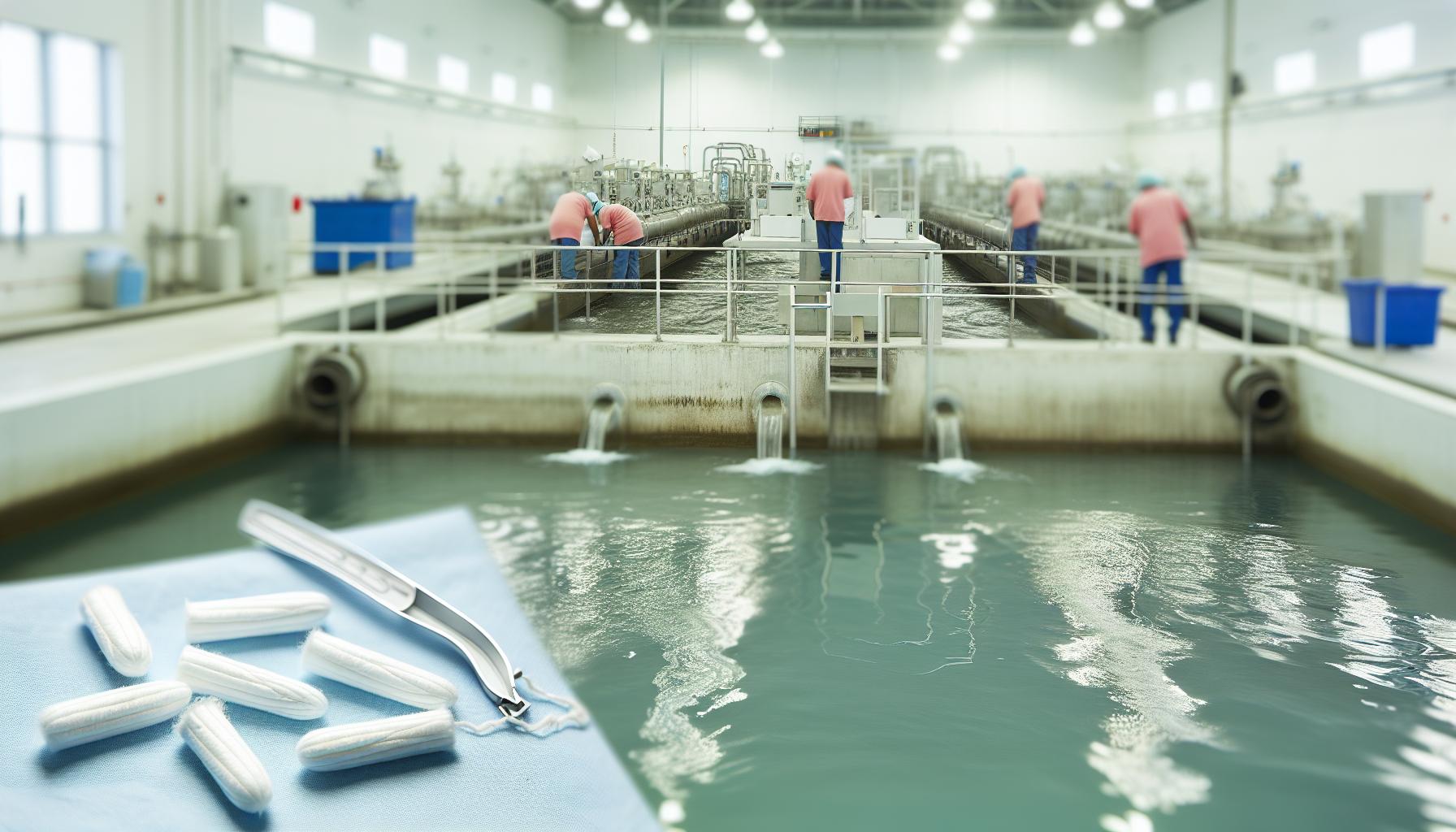 What Wastewater Treatment Plants ‍Say​ About ‍Tampon Waste