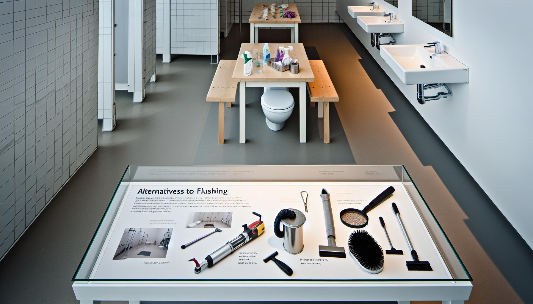 Alternatives to Flushing: Traps,Vacuuming,and More