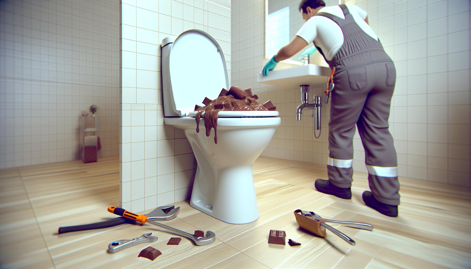 Can You Flush Chocolate Down the Toilet? Sweet Disposal No-No 4 common Plumbing Problems Caused by Flushing Chocolate