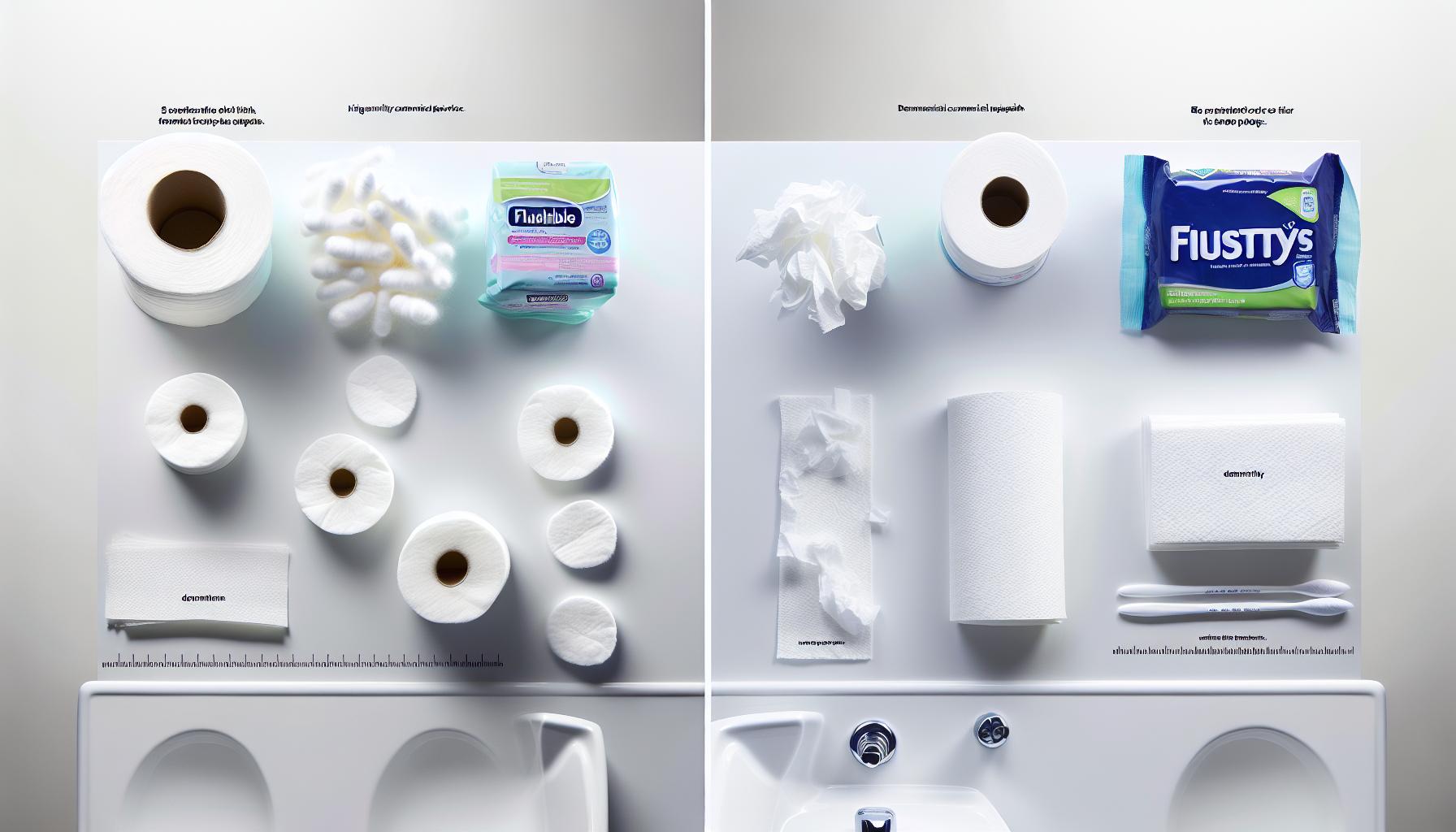 Can You Flush Cotton Rounds? Bathroom Safety Alert 5 Comparing cotton Rounds to Other Flushable Items