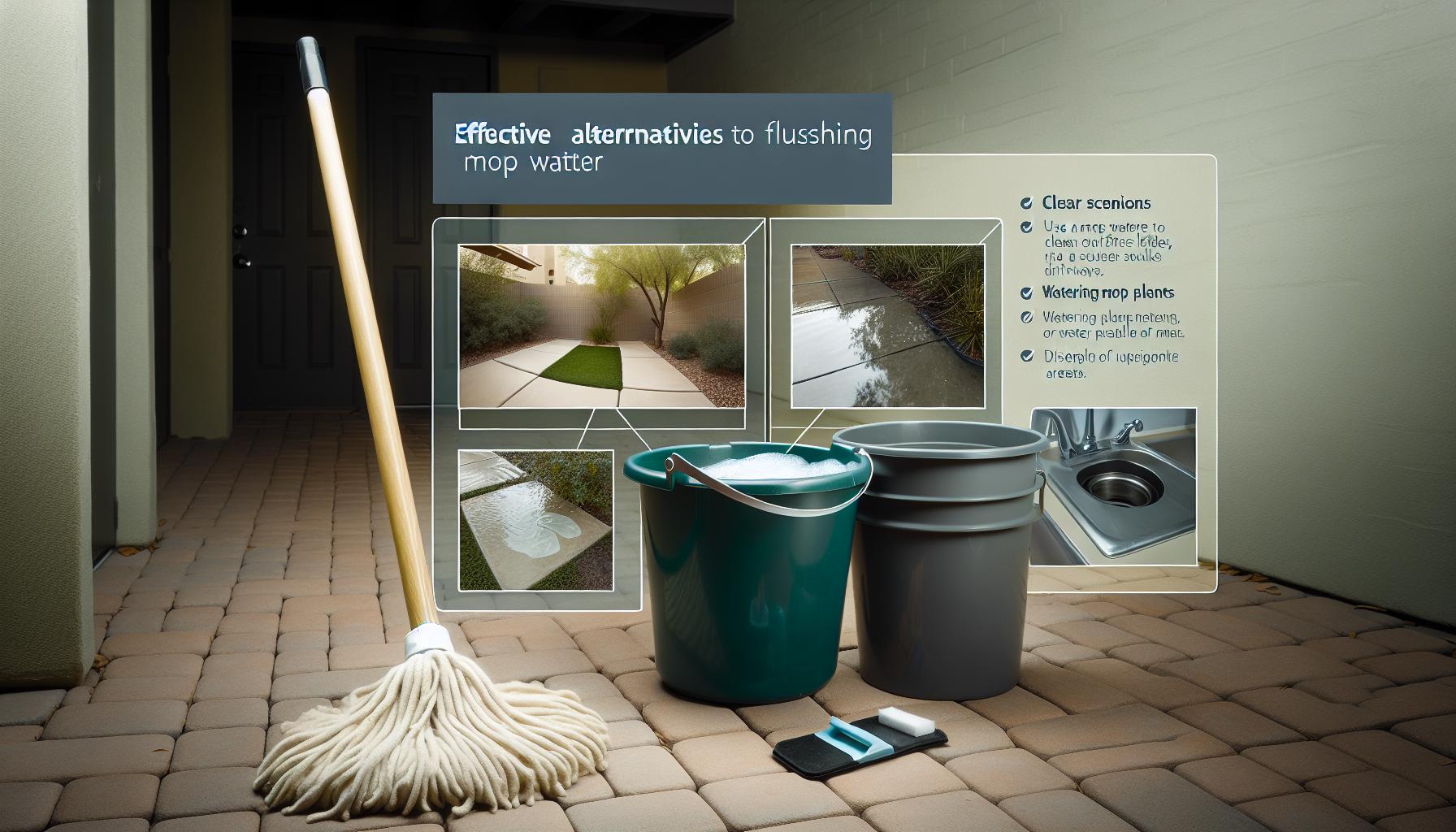 Effective Alternatives to Flushing Mop Water