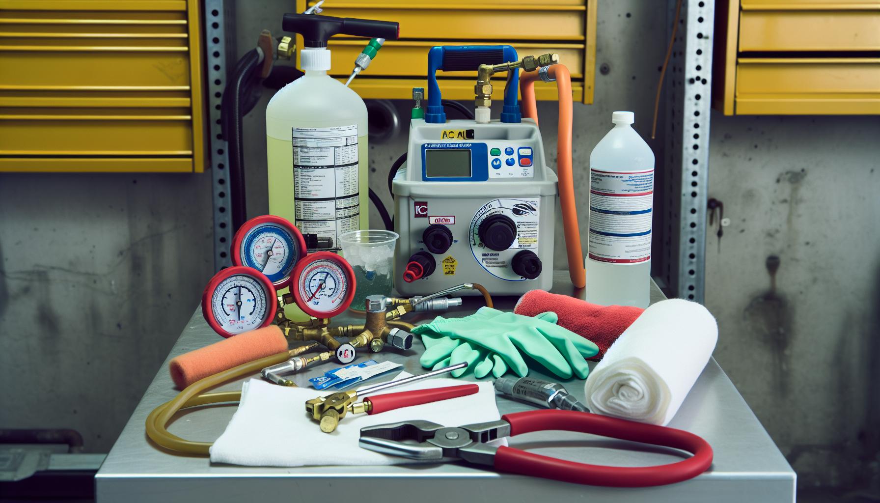 Can You Flush a Car AC System at Home? DIY Guide 4 Essential Tools and Materials for DIY AC Flushing