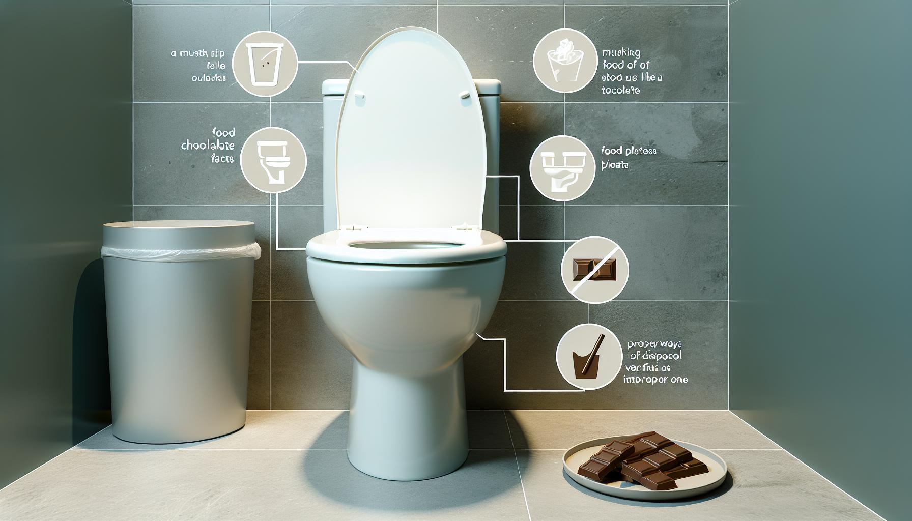 Can You Flush Chocolate Down the Toilet? Sweet Disposal No-No 9 Myths and facts About Flushing Food Items Like Chocolate