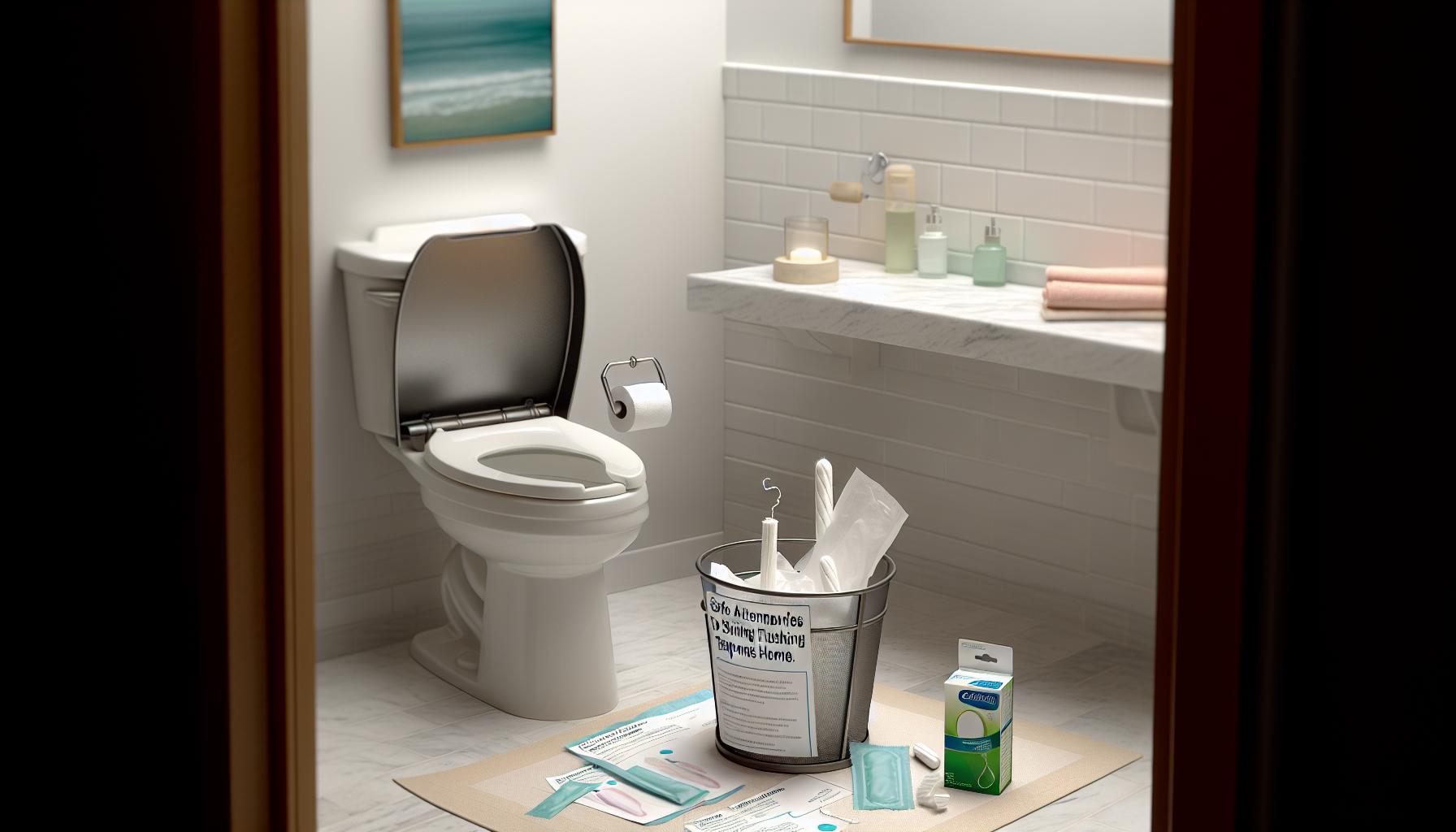 Can You Flush Tampons? The Plumber's Costly Warning 6 Safe Alternatives to Flushing Tampons at Home