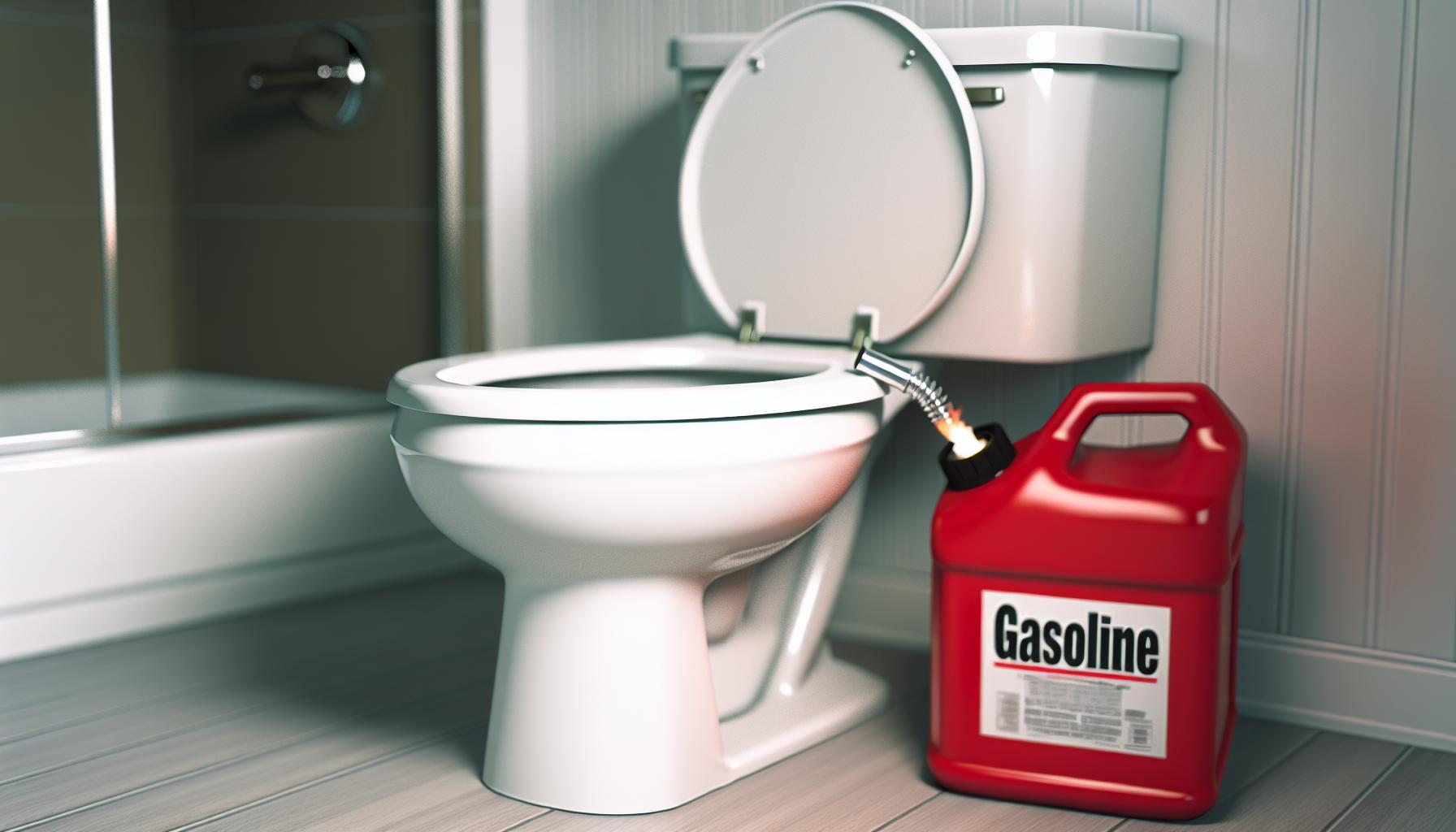 Can You Flush Gasoline Down a Toilet? Hazardous Waste Alert 2 Is It Safe to Flush Gasoline Down a toilet?