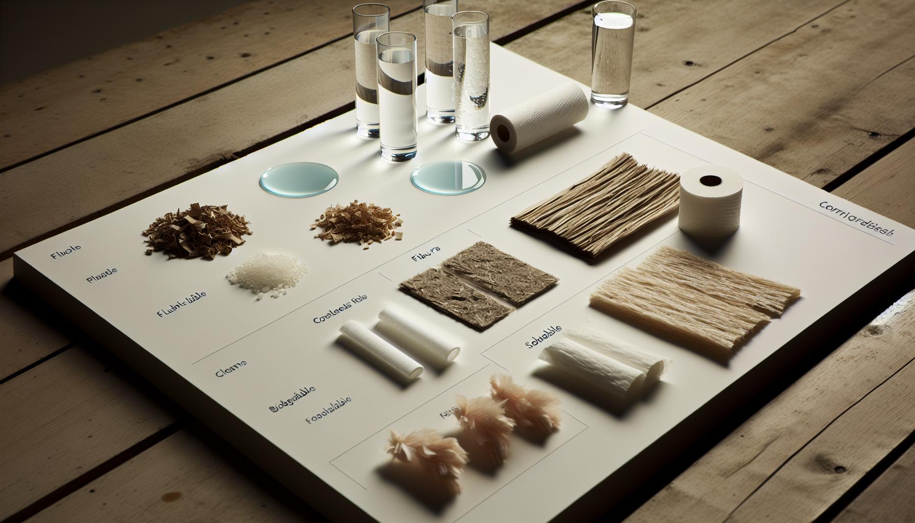 What are ‍Flushable Tissues Made Of?