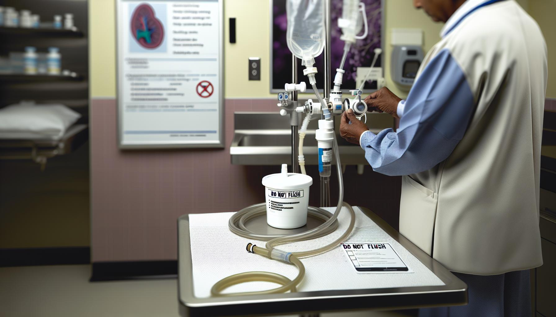 When to Avoid Flushing Your⁣ Nephrostomy Tube