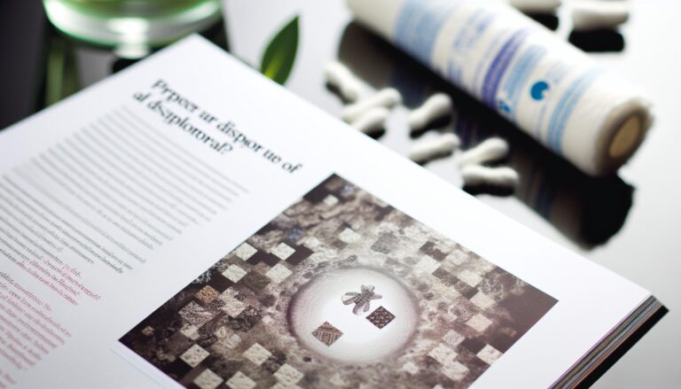 Can You Flush Cotton Gauze? Medical Supply Disposal