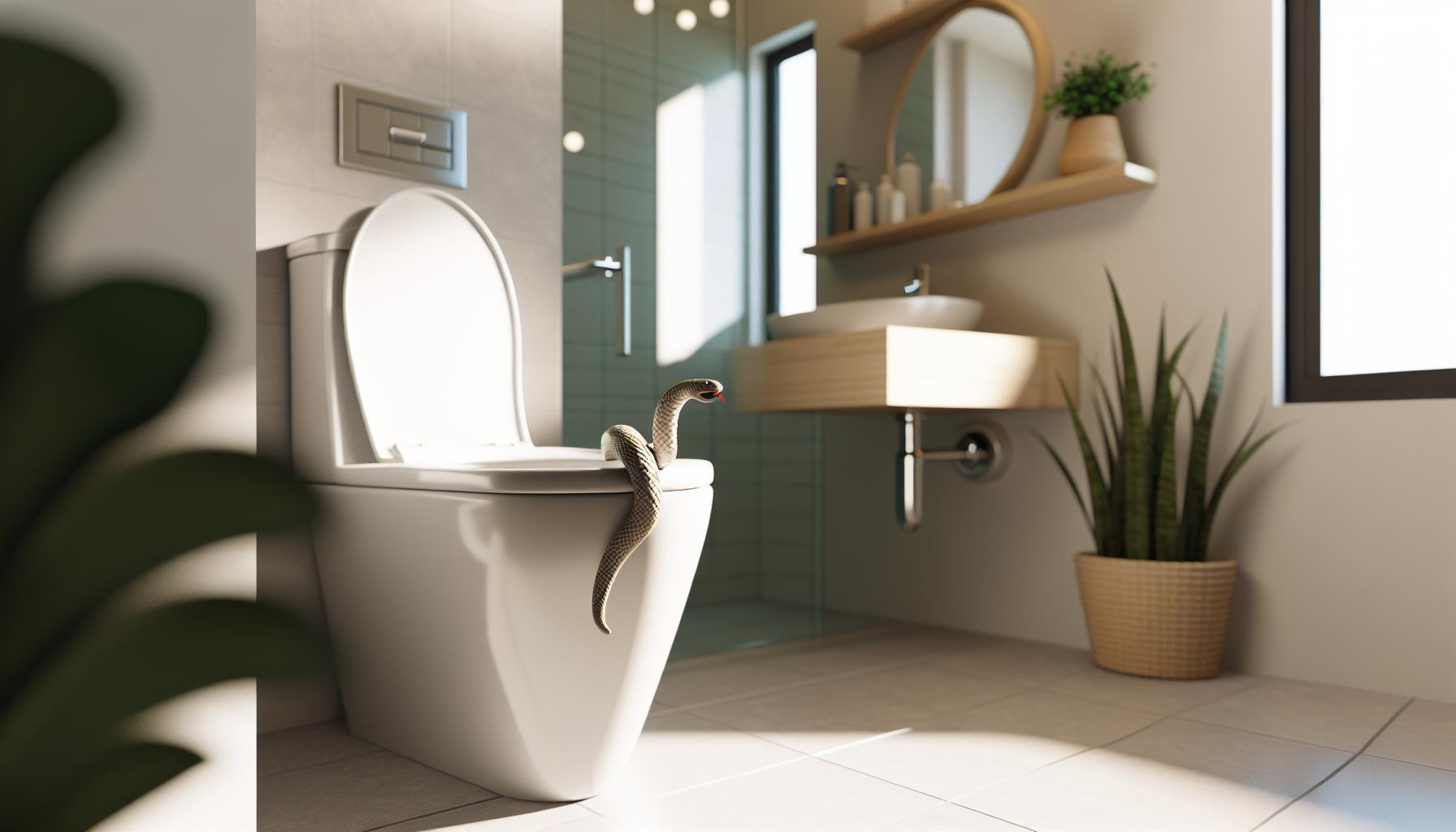 Can You Flush a Snake Down the Toilet? Pest Removal Safety 1 Can You Flush a Snake Down the Toilet? Pest Removal Safety