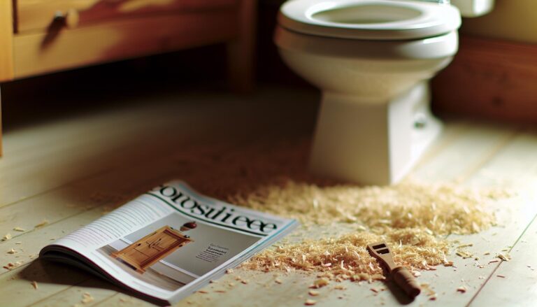 Can You Flush Sawdust Down the Toilet? Woodworking Cleanup