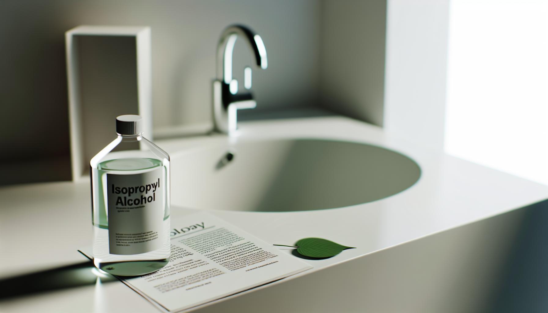 Can You Flush Isopropyl Alcohol? Chemical Disposal Safety