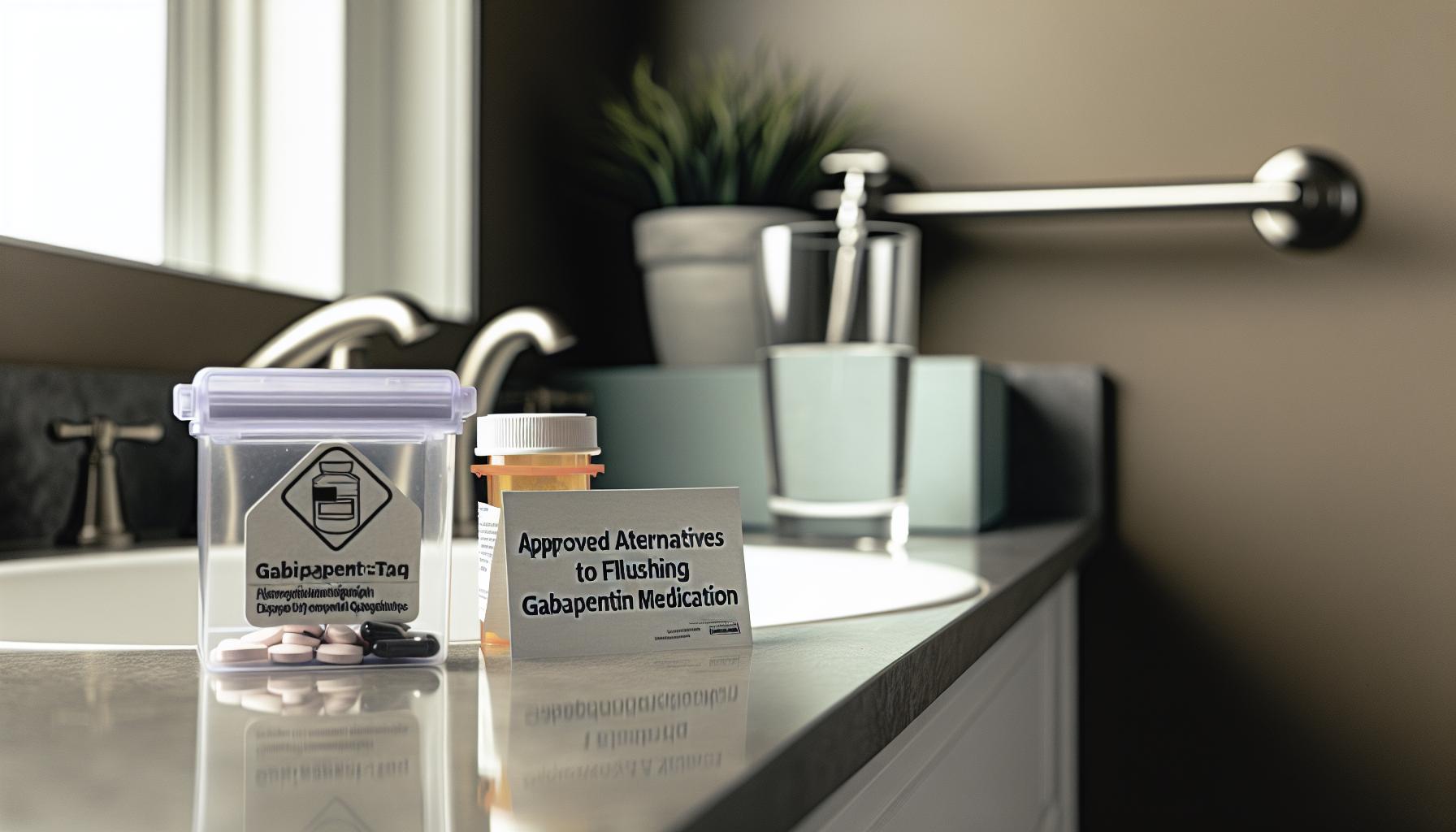 Can You Flush Gabapentin? Proper Prescription Disposal 6 Approved Alternatives to Flushing Gabapentin