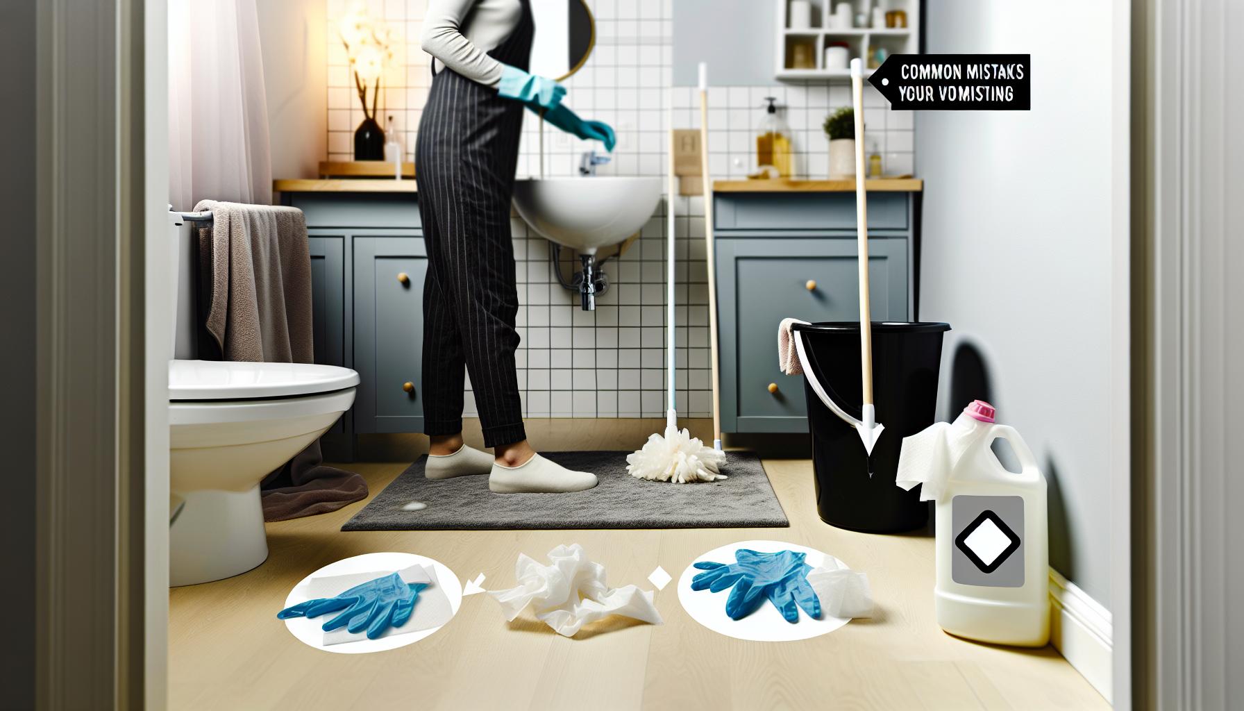 Common‍ Mistakes to Avoid ‍after Vomiting Cleanup