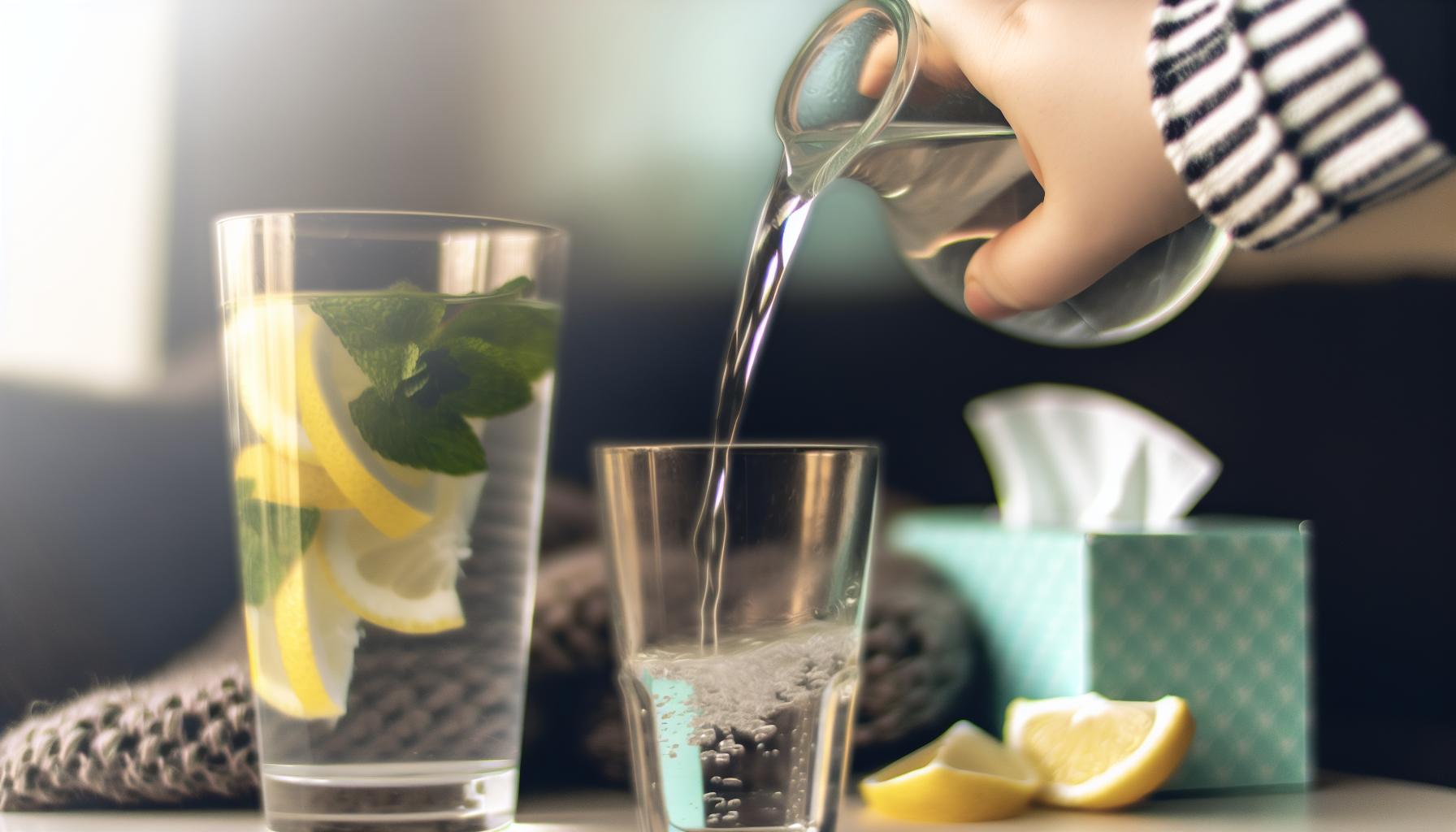 Can You Flush Out a Cold With Water? Hydration Myths 2 Can You Flush Out a Cold With Water? Hydration Myths