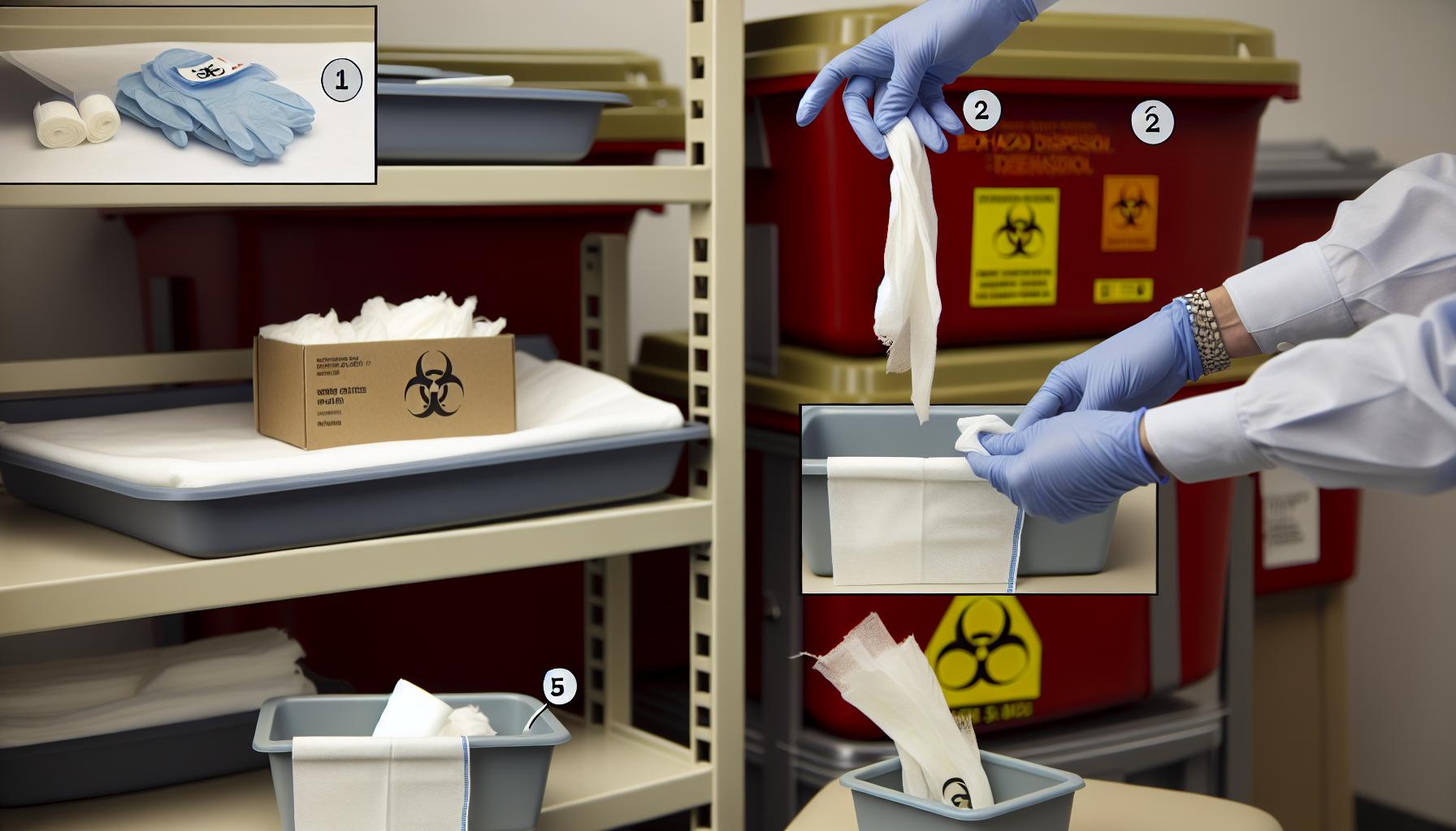 Step-by-Step Guide to Disposing of‌ Used Gauze Properly