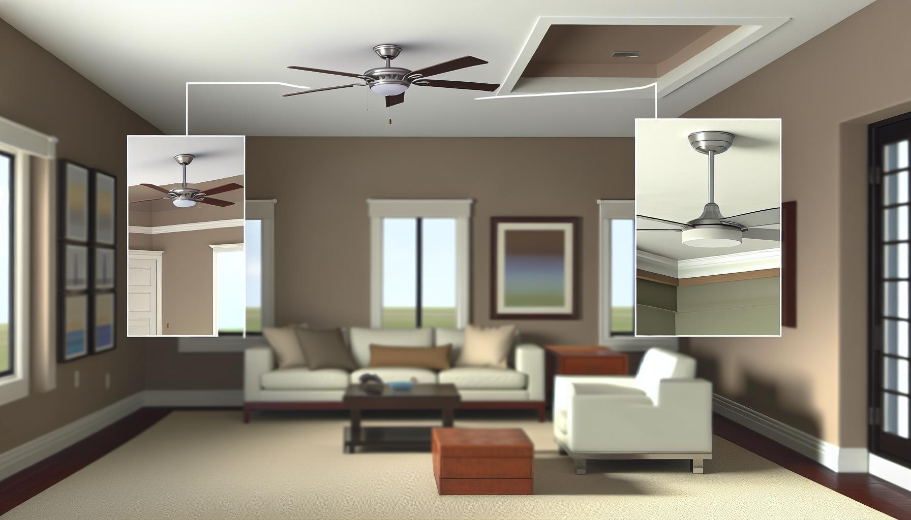 Understanding Flush Mount Ceiling Fans and Downrods