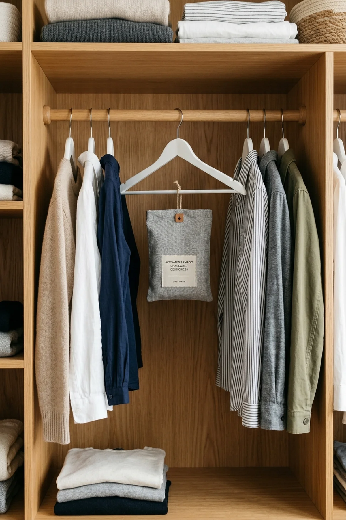 15 Best Ways to Maximize Small Closet Space for Tiny Bedrooms (2026) 16 15. Seasonal Capsule Wardrobe Rotation and Bi-Annual Purge Protocol - how to maximize small closet space (AI Generated Image)
