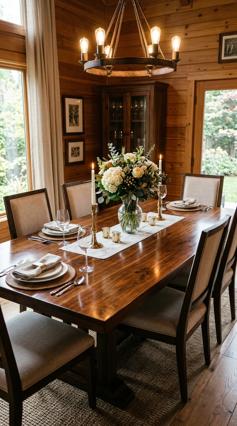 10 Room-by-Room Cleaning Charts: The 15-Minute Zone Reset System 10 Dining Room & Sealed Wood Furniture Polish Guide - cleaning chart room (AI Generated Image)
