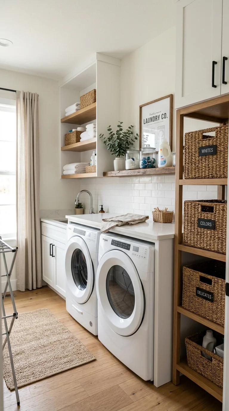 10 Room-by-Room Cleaning Charts: The 15-Minute Zone Reset System 8 Laundry Room & Appliance Sanitation Routine - cleaning chart room (AI Generated Image)