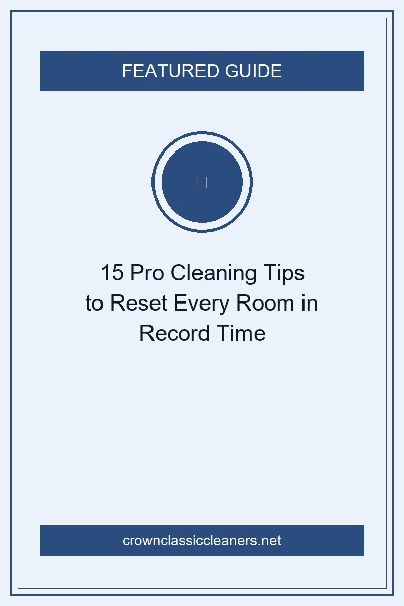 15 Pro Cleaning Tips to Reset Every Room in Record Time 2 cleaning tips - 15 Pro Cleaning Tips to Reset Every Room in Record Time (AI Generated Image)