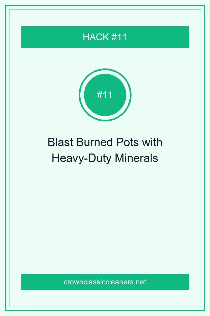 15 Pro Cleaning Tips to Reset Every Room in Record Time 13 Blast Burned Pots and Cookware Stainless with Heavy-Duty Minerals - cleaning tips (AI Generated Image)