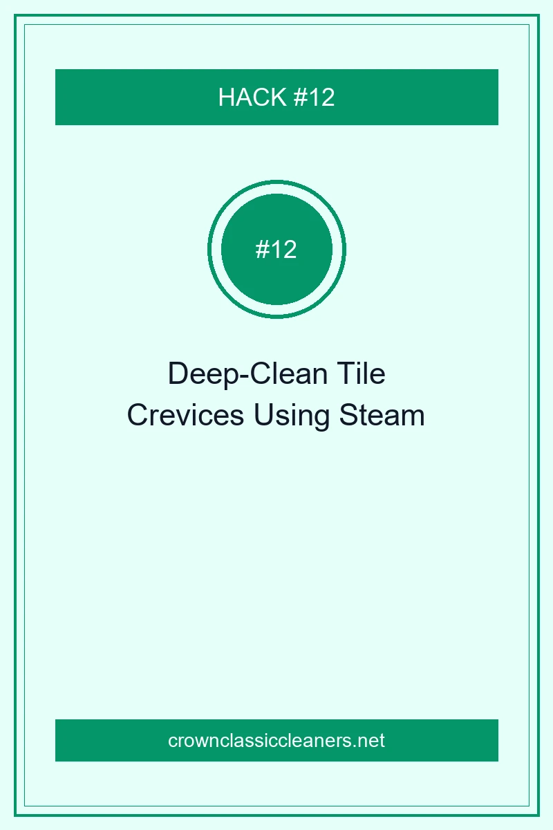 15 Pro Cleaning Tips to Reset Every Room in Record Time 14 Deep-Clean Tile and Upholstery Crevices Using Handheld Steam Injection - cleaning tips (AI Generated Image)