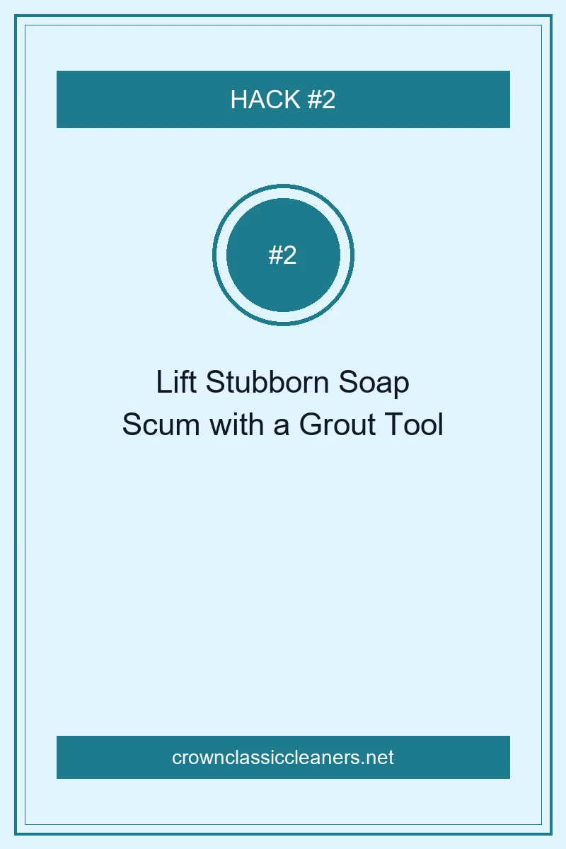 15 Pro Cleaning Tips to Reset Every Room in Record Time 4 Lift Stubborn Soap Scum and Tile Grime with a Precision Grout Tool - cleaning tips (AI Generated Image)