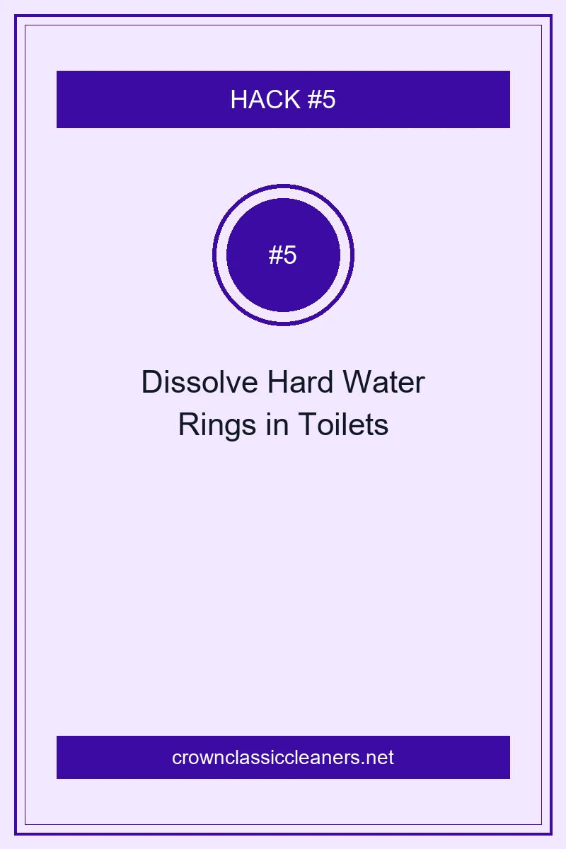 15 Pro Cleaning Tips to Reset Every Room in Record Time 7 Dissolve Hard Water Rings in Toilets Without Harsh Chemicals - cleaning tips (AI Generated Image)