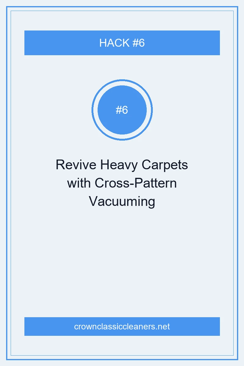 15 Pro Cleaning Tips to Reset Every Room in Record Time 8 Revive Heavy-Traffic Carpets with Cross-Pattern Vacuuming Techniques - cleaning tips (AI Generated Image)
